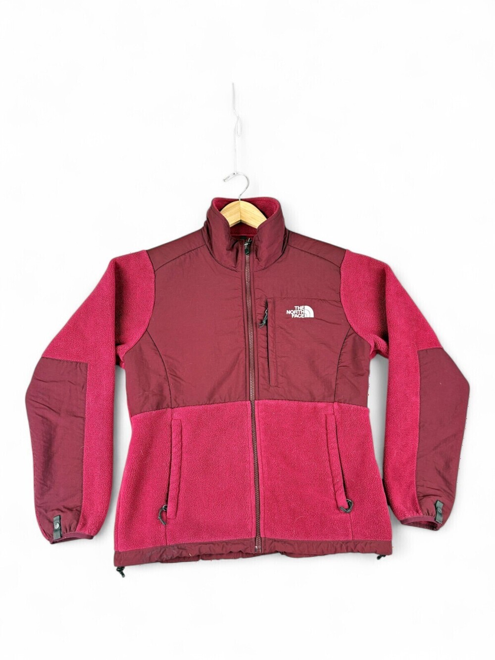 The North Face Women's Teddy Fleece Jacket M Burgundy